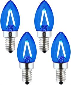 img 4 attached to 💡 OPALRAY Industrial Electrical Dimmable Candelabra LED Bulb - Incandescent Equivalent for Lighting Components