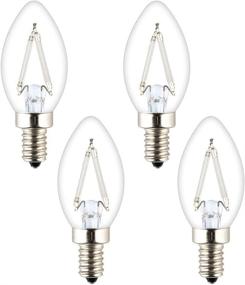 img 3 attached to 💡 OPALRAY Industrial Electrical Dimmable Candelabra LED Bulb - Incandescent Equivalent for Lighting Components