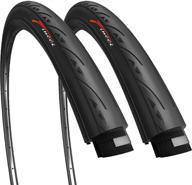 high-performance fincci 700 x 25c foldable tires for road racing bike - pack of 2 logo