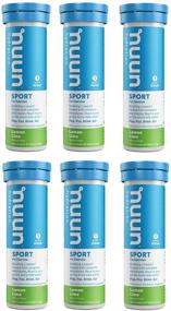 img 4 attached to Оставайтесь гидратированными с Nuun Active: Лимон+Лайм Электролитный 💧 Таблетки усиленного действия для напитка - 6 пачек по 10 таблеток