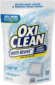 img 3 attached to 🧺 OxiClean White Revive Laundry Whitener and Stain Remover Power Paks, 24 Pack