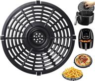 🔥 autonomier air fryer replacement grill pan - compatible with power, dash, chefman 5qt air fryers - crisper plate, non-stick fry coating pan - dishwasher safe (8.46in/5qt) logo