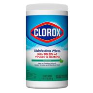 🧼 clorox disinfecting wipes, bleach-free cleaning wipes, fresh scent, 75 count (possible packaging variation) logo