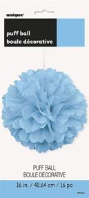 img 2 attached to Light Blue Tissue Paper Pom
