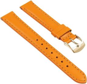 img 4 attached to 👩 StrapsCo Quick Release Women's Leather Watch Band Strap - Choose Color/Length - 8mm 10mm 12mm 14mm 16mm 18mm 20mm 22mm 24mm