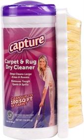 img 4 attached to 🧹 Capture Carpet & Rug Dry Cleaner: Resealable Lid + Ultimate Home, Car, Pet Odor & Stain Solution - Non Liquid, No Harsh Chemicals (1 lb)