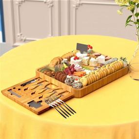 img 2 attached to Premium Entertaining Charcuterie Platter Cutlery Set - Perfect for FirstBuy