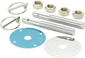 img 1 attached to Trans-Dapt 4056 Flip Over Hood Pin Set-2: Secure Your Vehicle's Hood with Ease