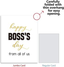img 1 attached to Jumbo Boss’S Day Card