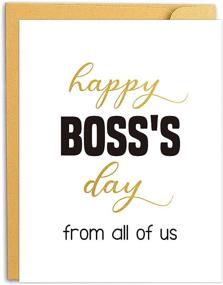 img 4 attached to Jumbo Boss’S Day Card