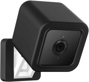 img 3 attached to Enhance and Safeguard Your Wyze Cam V3 with Lyeiaa Silicone Skin - Anti-Scratch, Dust-Proof Cover (Black, 2 Pack)