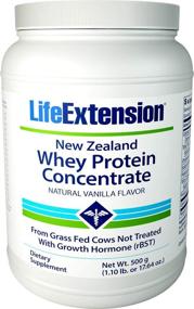 img 2 attached to Optimized Vanilla Flavor New Zealand Whey Protein Concentrate by Life Extension
