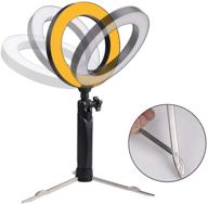 📸 hakutatz 6" led usb selfie ring light 2pcs with tripod stand - perfect led circle light for youtube video and photography logo