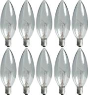 💡 ge 74978 25w candelabra bulbs - 10 pack логотип