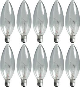 img 1 attached to 💡 GE 74978 25W Candelabra Bulbs - 10 Pack