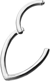 img 2 attached to Stainless Hinged Segment Eyebrow Piercings