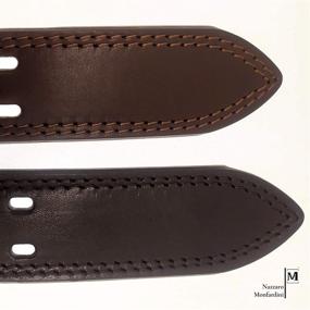 img 2 attached to Nazzaro Monfardini Weapon Leather Double Men's Accessories