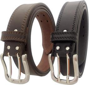 img 3 attached to Nazzaro Monfardini Weapon Leather Double Men's Accessories