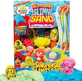 img 4 attached to RYANS WORLD SlimySand Stretchable Multicolored