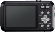 panasonic lumix ts20 16.1 mp tough waterproof 📷 digital camera (black) – 4x optical zoom | old model logo