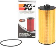 😎 k&amp;n premium oil filter for 2003-2010 ford (super duty, e350, e450, f250, f350, f450, f550, harley davidson, club wagon, excursion) - engine protection guaranteed! logo