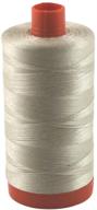 🧵 aurifil ermine (light tan) cotton mako thread, 50wt 1300m, large spool logo