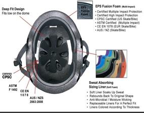 img 2 attached to 🚲 Ultimate Protection and Comfort: The S-ONE S1 Lifer Helmet for Biking, Skateboarding, and Roller Skating