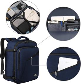 img 2 attached to 🌍 Expandable International Travel Weekender Backpack