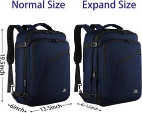 img 3 attached to 🌍 Expandable International Travel Weekender Backpack