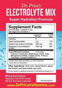 img 4 attached to 🍇 Raspberry Electrolyte Mix Powder - 30 Packets, Hydration Keto Drink Mix with Zero Sugar, Non-GMO, 72 Trace Minerals, Potassium, Magnesium, Calcium, Sodium