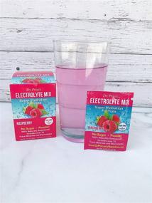 img 1 attached to 🍇 Raspberry Electrolyte Mix Powder - 30 Packets, Hydration Keto Drink Mix with Zero Sugar, Non-GMO, 72 Trace Minerals, Potassium, Magnesium, Calcium, Sodium