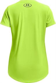 img 1 attached to 👕 Affordable Under Armour Girls' Tech Big Logo Short Sleeve T-Shirt Online