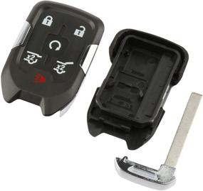 img 2 attached to 🔑 Durable Key Shell Case for Chevy Tahoe/Suburban & GMC Yukon (2014-2017)