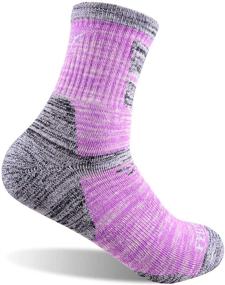 img 1 attached to FEIDEER Women's Hiking Walking Socks - Multi-pack Moisture Wicking Crew Socks for Outdoor Recreation