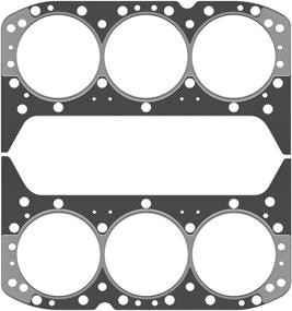 img 1 attached to 🔧 High-Quality ECCPP Engine Cylinder Head Gasket Set for 96-06 Chevrolet & GMC, 97-00 Isuzu Hombre, and more - 4.3L Head Gaskets Kit