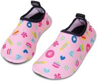 non-slip barefoot toddler girls' shoes - mabove water logo