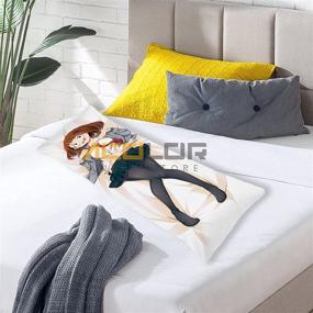 img 3 attached to Academia Pillow Double Sided URARAKA 16X47Inch