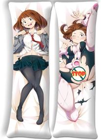 img 4 attached to Academia Pillow Double Sided URARAKA 16X47Inch