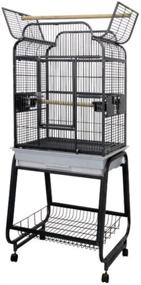 img 1 attached to Cage 782217 Black Victorian Plastic