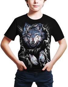 img 4 attached to 👕 Graphic Novelty Shirts TK1492 - Boys' Tops, Tees & Shirts in Print Design