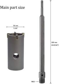 img 3 attached to 🧱 BINOTA Concrete Shank Brick Cutting Tools for Cement