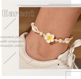 img 1 attached to Earent Flower Bracelets Jewelry Adjustable