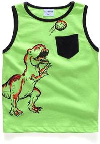 img 2 attached to 👕 Coralup Camouflage Little Boys' Tanks - Boys' Clothing