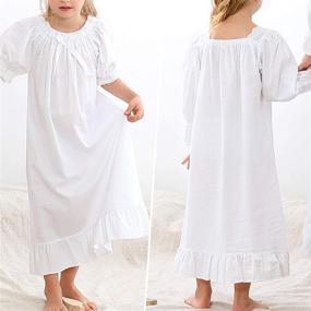 img 3 attached to 👗 Stylish and Comfortable BOOPH Nightgown: Adorable Toddler Nightwear for Girls