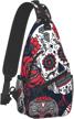 loquehv waterproof crossbody lightweight multicolor backpacks for casual daypacks logo