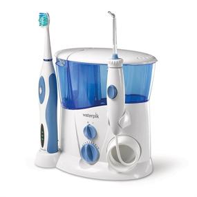 img 4 attached to 🦷 Ultimate Dental Care with Waterpik Complete Care WP-900: Water Flosser and Sonic Toothbrush Combo