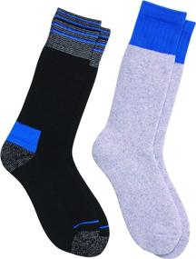 img 3 attached to Hanes Men's Warmest Over the Calf X-Temp Outdoor Moisture Wicking Socks