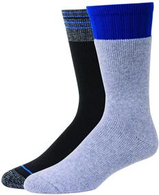 img 4 attached to Hanes Men's Warmest Over the Calf X-Temp Outdoor Moisture Wicking Socks