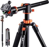 📷 k&f concept 72 inch camera tripod with 360 degree ball head - professional dslr tripod for travel and work logo