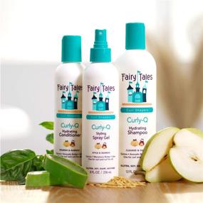 img 1 attached to 🧴 Fairy Tales Curly-q Daily Hydrating Shampoo for Curly Hair - Kid's Shampoo - Paraben, Sulfate, Gluten, and Nut Free - 12 Oz